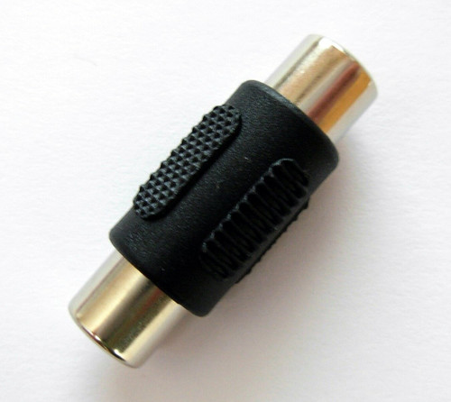 Connecteur Audio RCA Mâle-femelle Vers Femelle,adaptateur,coupleur