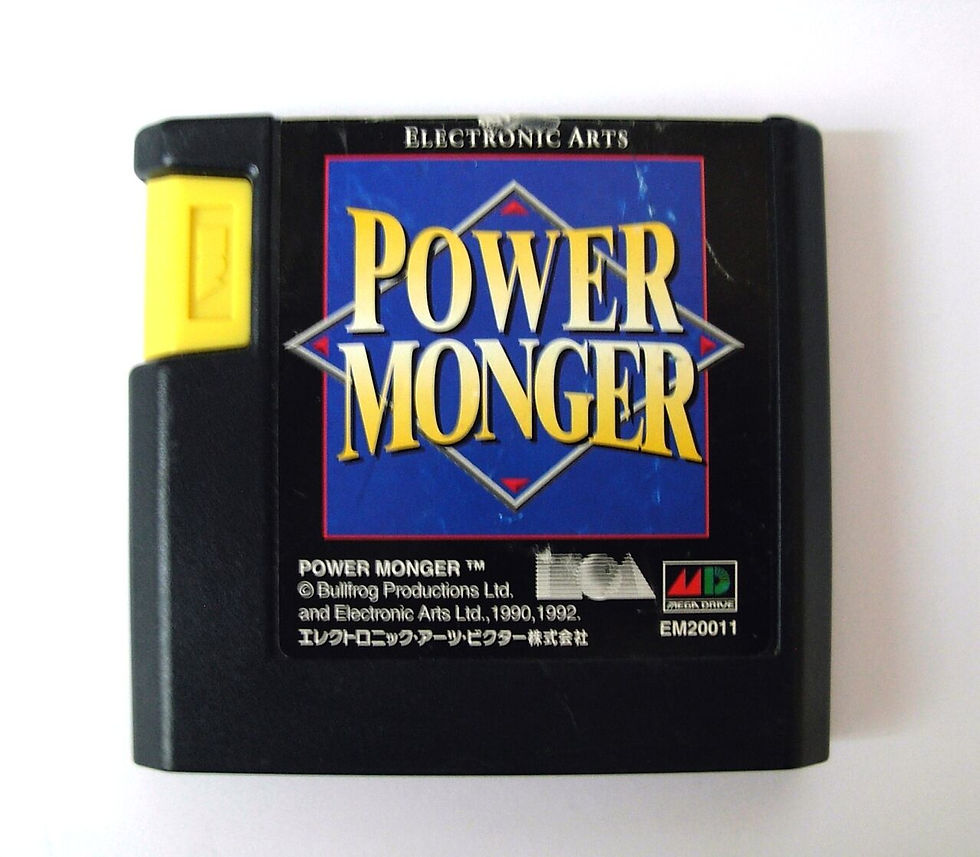 POWER MONGER for Sega MEGADRIVE original game (JAP NTSC) / Genesis