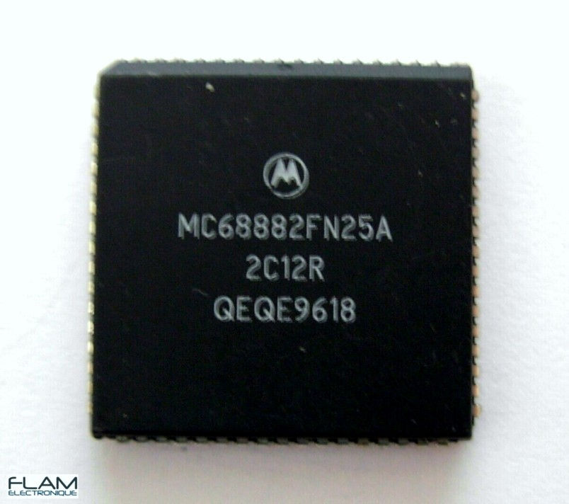 Motorola MC 68882 FN25 FPU 25 Mhz for Atari MEGA STE, FALCON, AMIGA, APPLE
