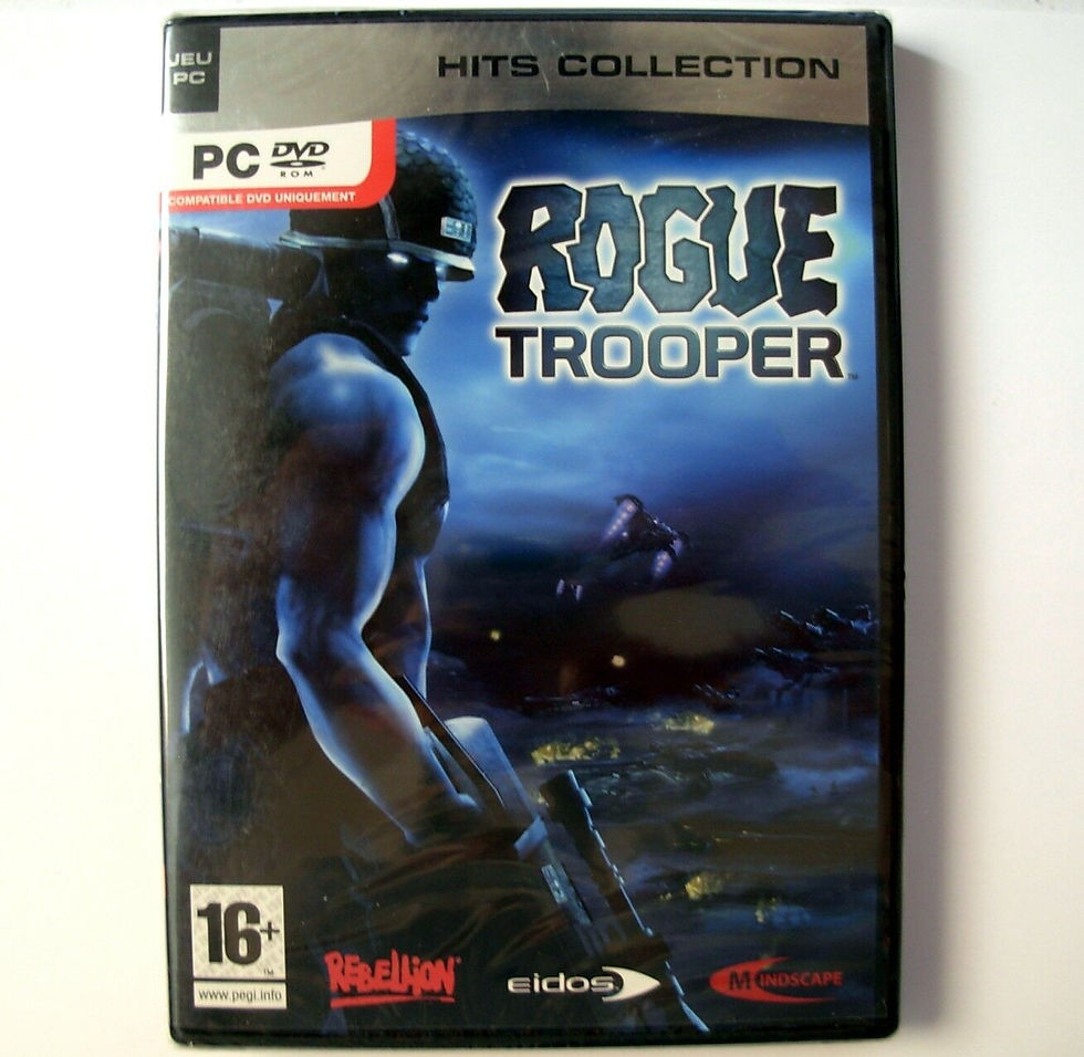 ROGUE TROOPER -jeu PC -NEUF / NEW- Version Francaise / French version. PC game.