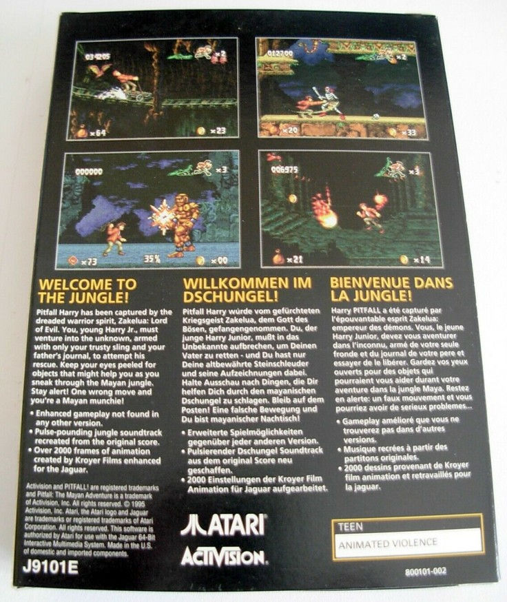 Miniature : PITFALL Atari JAGUAR - Boite Vide / Original Empty Box - NEUF / NEW -
