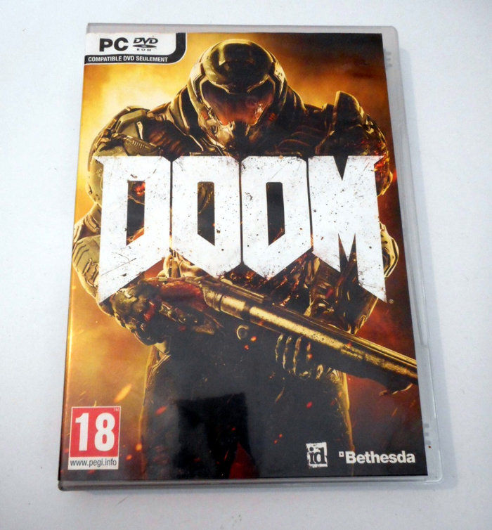 DOOM - jeu PC / game - Version Francaise / French version