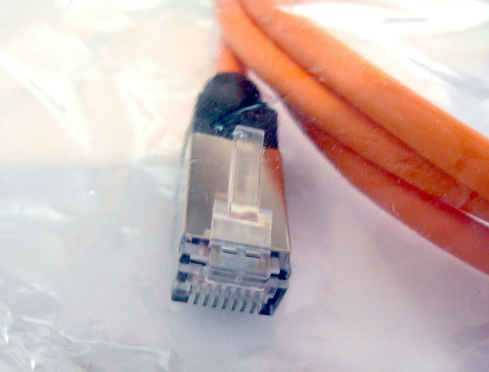 Thumbnail: Cable reseau RJ45 Ethernet blindé 2m Cat.5e F/UTP 10/100/1000 Mbps Shielded