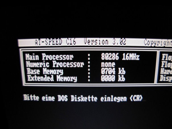 Thumbnail: Atari 1040 STF + extension AT-SPEED 16 Mhz (PC 286 card) ST computer