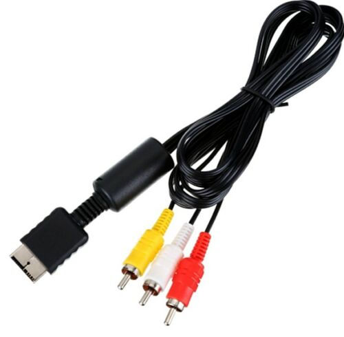 Cable audio video RCA pour Sony Playstation 1,2 & 3 /for Sony PS1 PS2 PS3 system