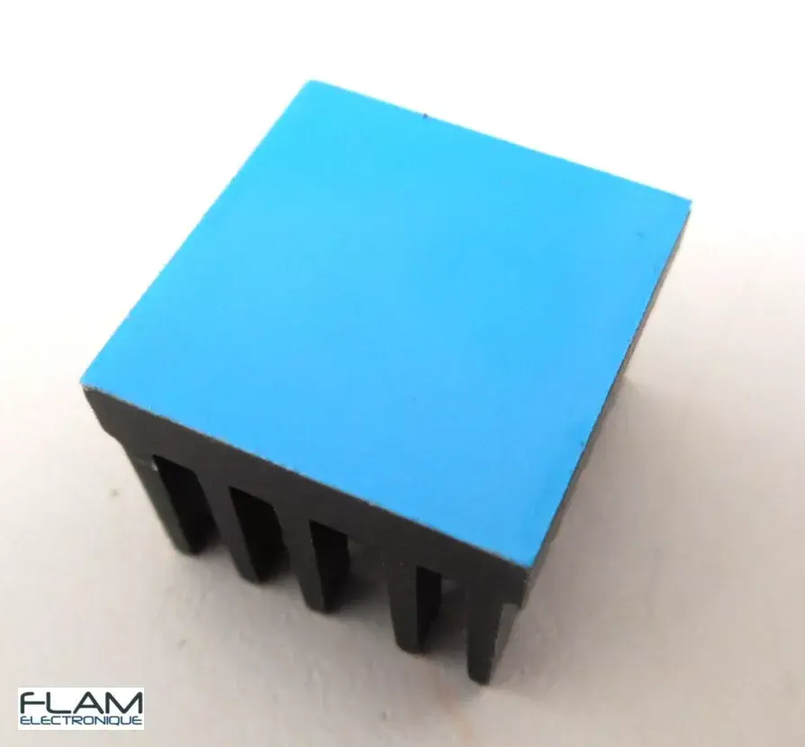 Thumbnail: Dissipateur thermique radiateur + adhesif / 18x18x13.5mm Heat Sink with adhesive