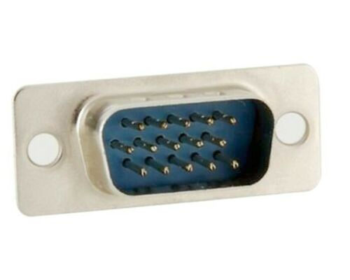 Miniature : Connecteur à souder HD15 VGA male / VGA 15 pins plug male connector to solder