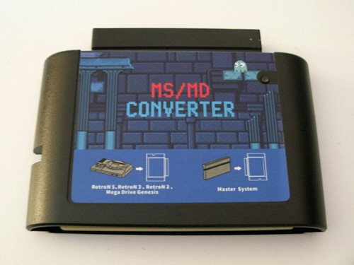 MS Naar MD Game Card Converter, Game Writer Card Converter, MS Naar MD Converter Game Video Cassette Converter voor 5 3 2 voor Mega Drive voor Genesis (Zwart transparant MS Naar MD Game Card Converter, Game Writer Card Converter, MS Naar MD Converter Game Video Cassette Converter voor 5 3 2 voor Mega Drive voor Genesis (Zwart transparant