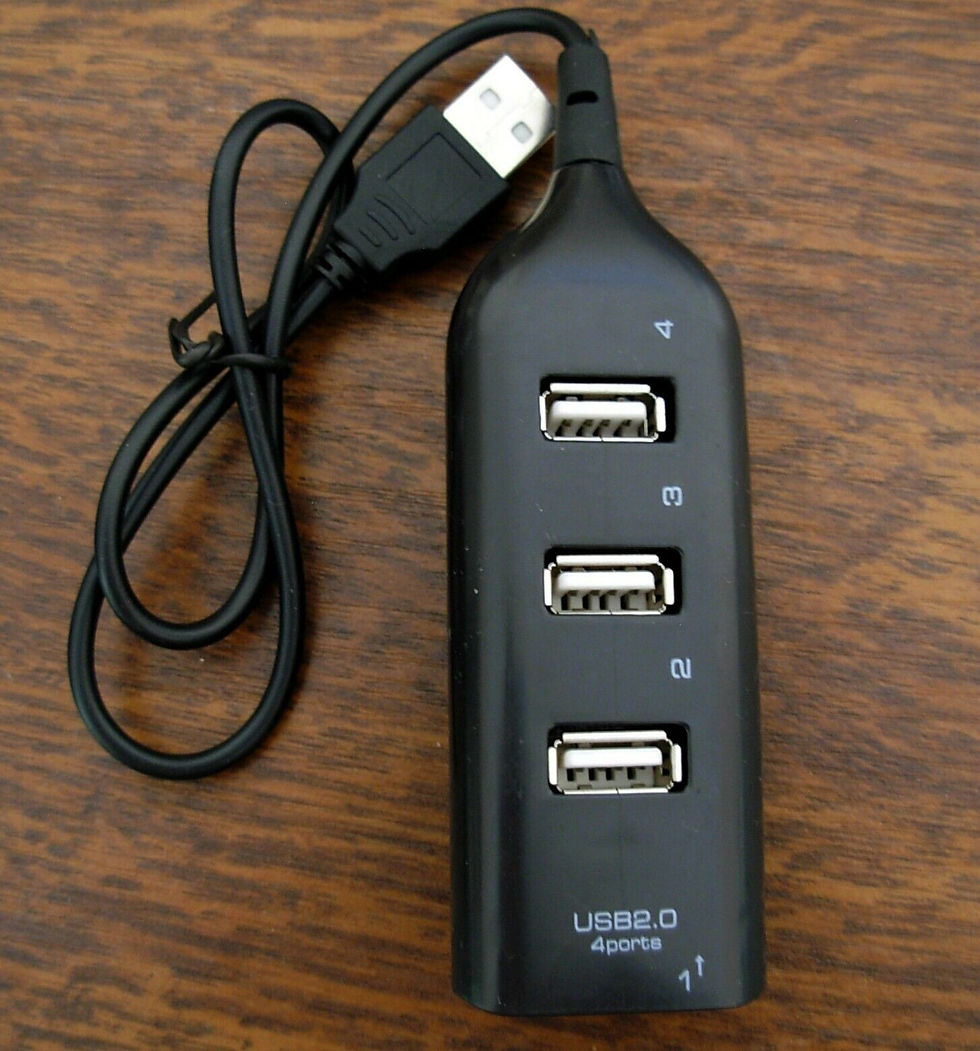 Thumbnail: USB HUB rallonge 4x port USB 2.0 extension cable .
