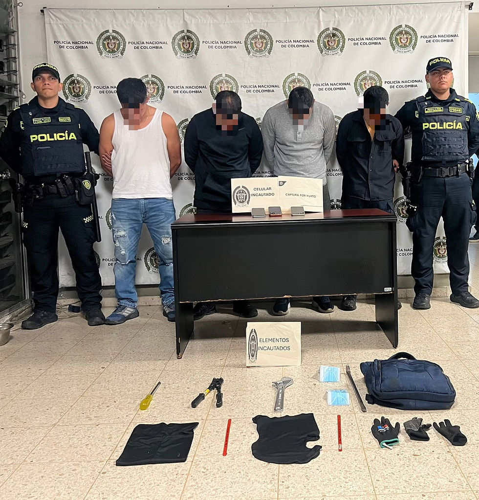 ¡Cae banda de apartamenteros en Envigado!