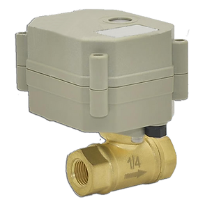 A20-T-B2-C Series 2 Way Brass Electric Operated Motorized Ball Valve