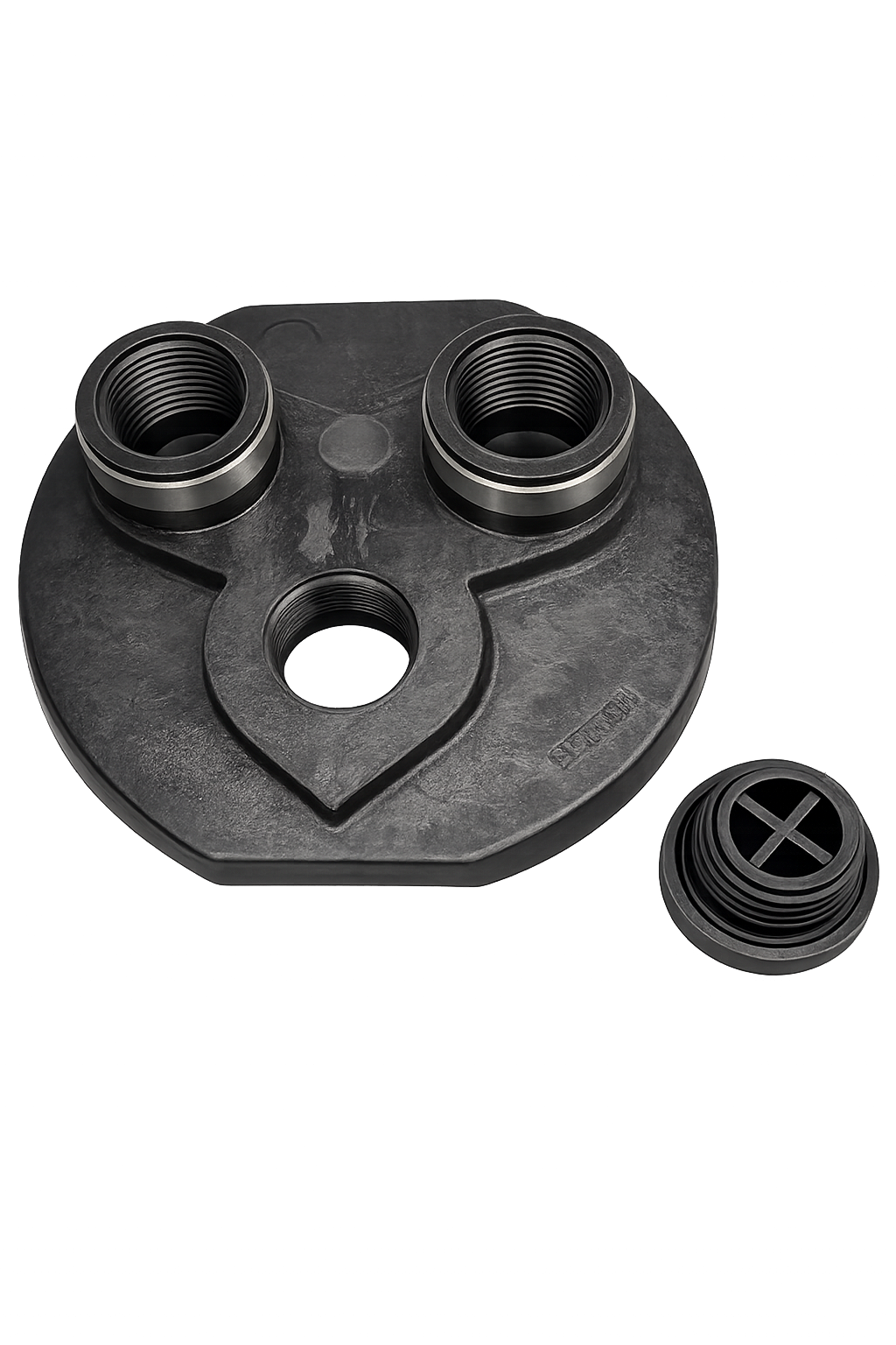 DI Head 4.5 Buttress │1" In x 1" Out x 1" Fill Port │Top Distributor
