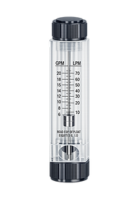 Inline Flow Meter │ 1~10GPM / 5~35LPM │1" NPT (Square Body)