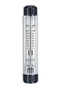 Inline Flow Meter │ 10~100GPM / 50~350LPM │1.5" FNPT (Square Body)