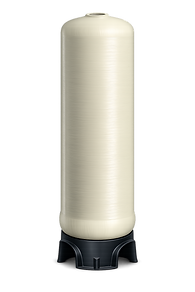 24 x 72 Natural Mineral Tank – 4" Top & Bottom Opening with Tripod Base