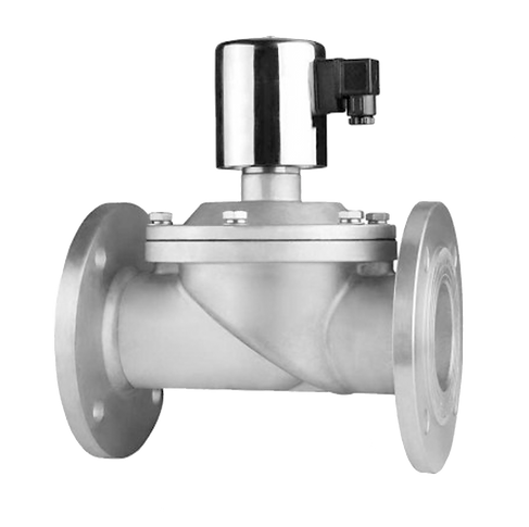 ZCM Zero Pressure Differential Gas Solenoid Valve • Flange