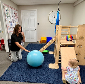 Gross motor skill development at Kids Therapy Spot