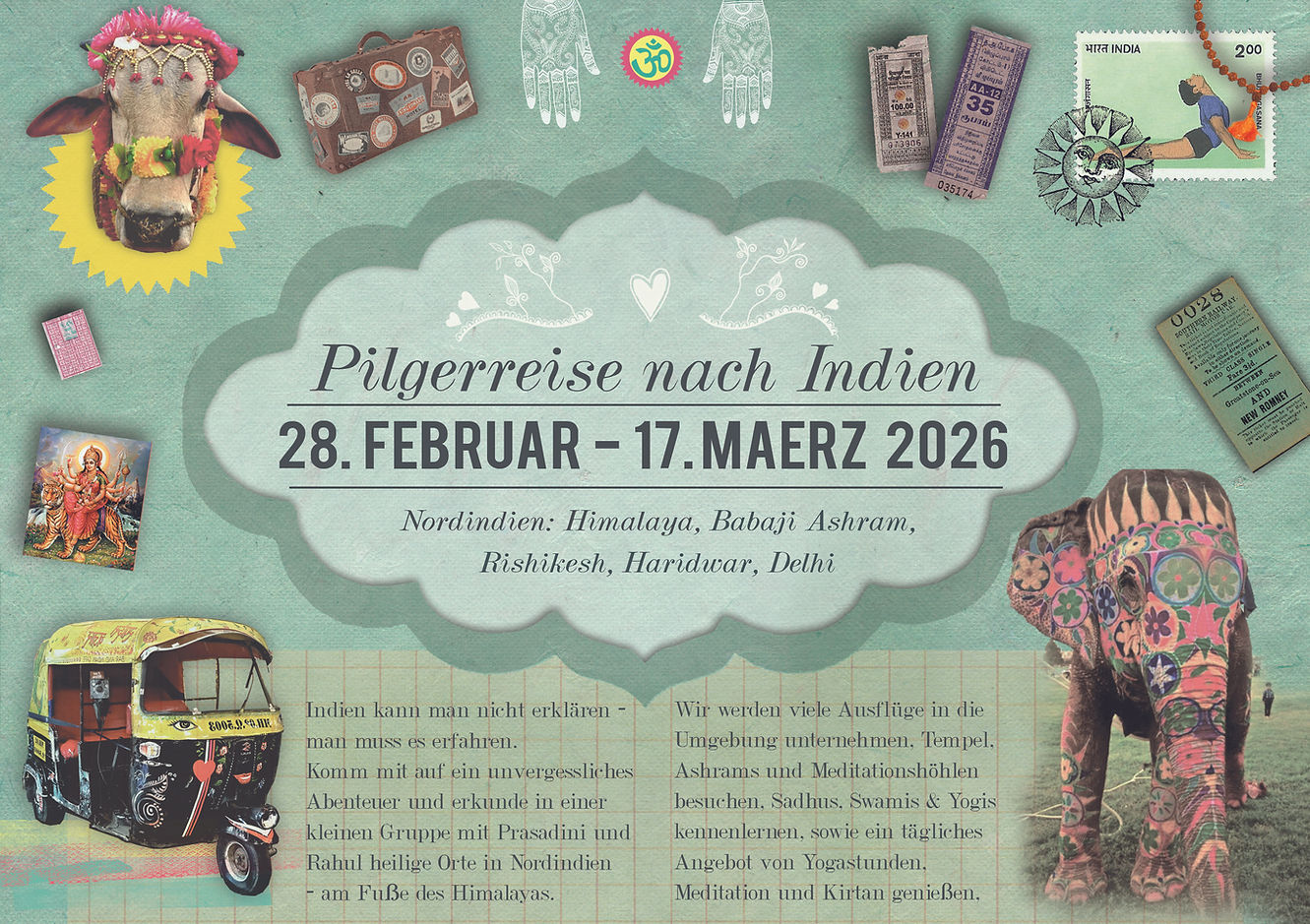 Pilgerreise nach Indien