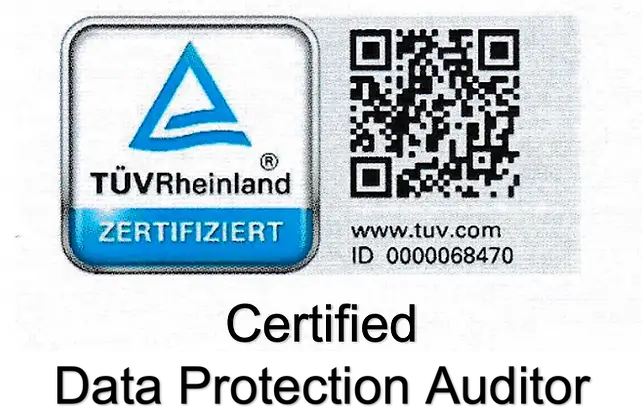GRIFFOX_ Business_Management_Consulting_GDPR_Data_Protection_Auditor_Badge.webp