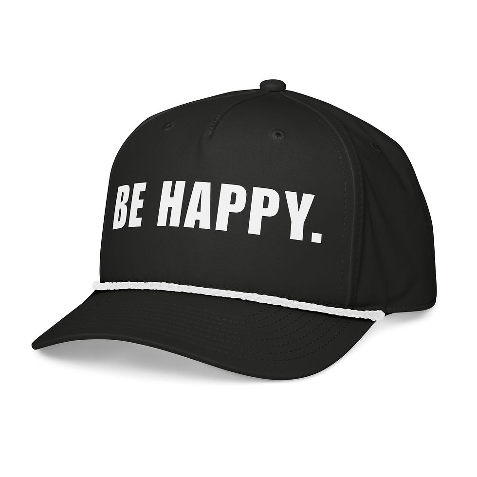 Thumbnail: Be Happy Rope Hat