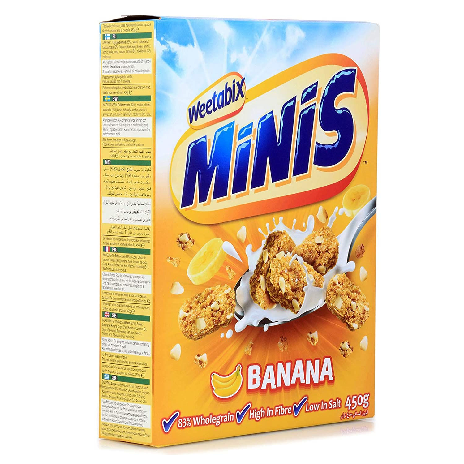 Minis Banana 10*450g - CTN