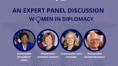 Intern Panel Event on Personal Identity in Diplomacy