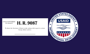 Press Release | The Academy opposes H.R. 9087 provision on USAID
