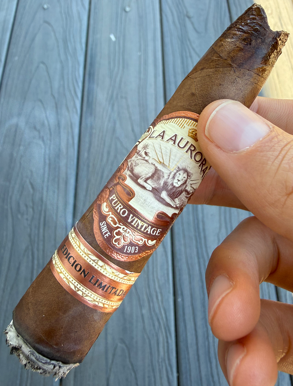 La Aurora Puro Vintage 2009 Edición Limitada Cigar