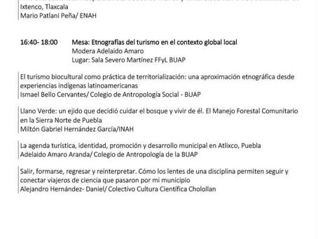 Milton Gabriel Hernández García, "Llano Verde: un ejido que decidió cuidar el bosque y vivir de él", 6 Congreso Etnografía Contemporánea del Estado de Puebla, FFyL-BUAP, agosto 18, 16:40 hrs.