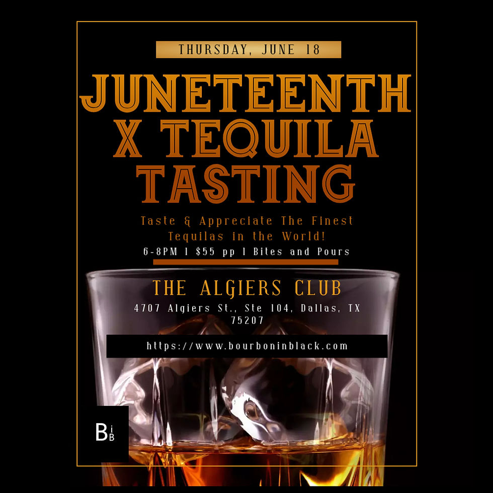 June: Juneteenth Tequila Tasting