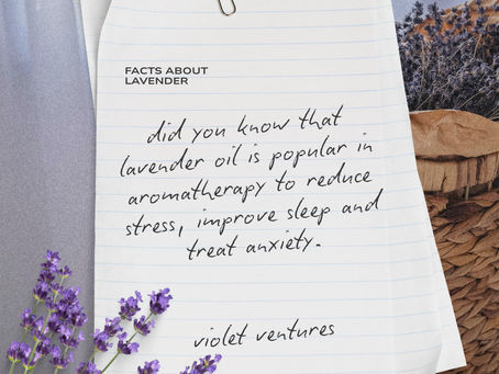 Here is why we love to use Lavender essential oils in our products!🙌🏻✨
