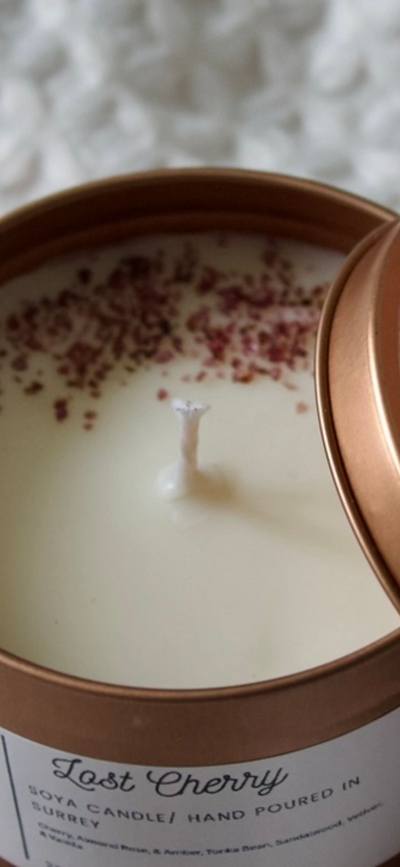 Lost cherry candle