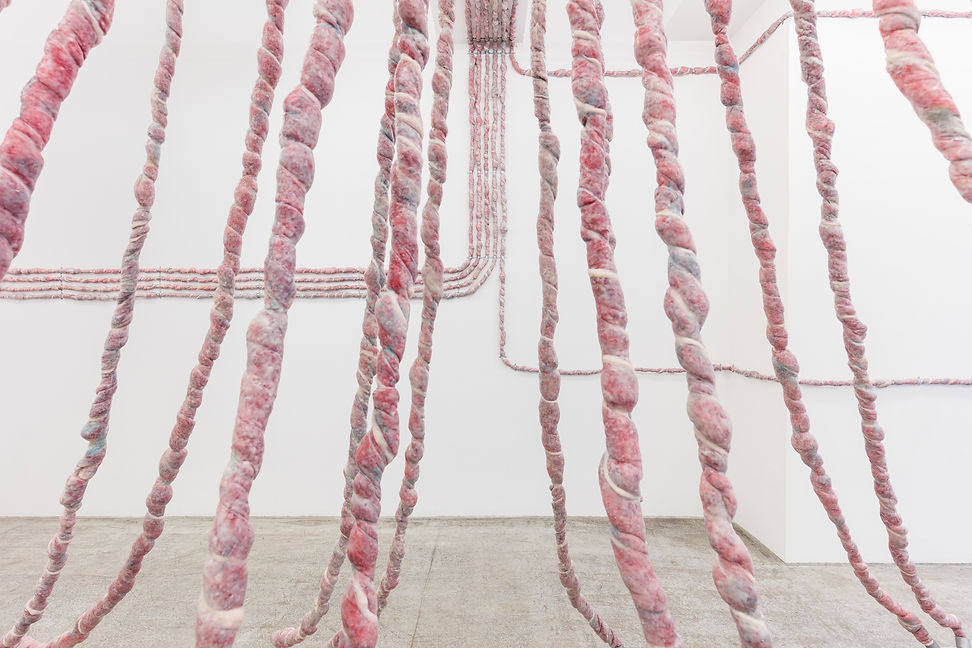 Cable-to-Cradle by Marie Munk, 2020, untitled projects (Alba Gallery), photo by kunstdocumentation.com