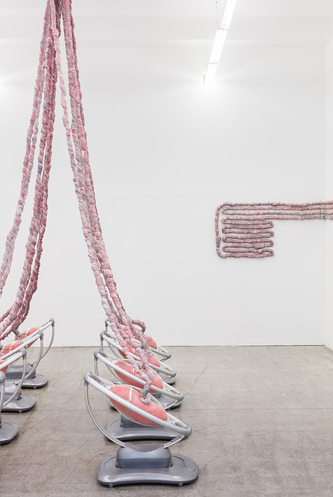 Cable-to-Cradle by Marie Munk, 2020, untitled projects (Alba Gallery), photo by kunstdocumentation.com