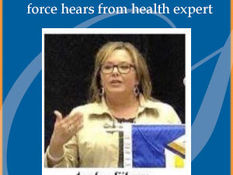 Vice President Ansley Silvers Speaks at Statewide Opioid Task Force Meeting