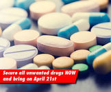 Drug Drop Event – April 21 and April 28, 2018
