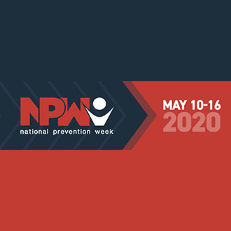 National Prevention Week – May 10-16, 2020