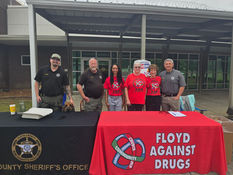 131.5 Pounds Collected at Floyd Against Drugs Drug Drop