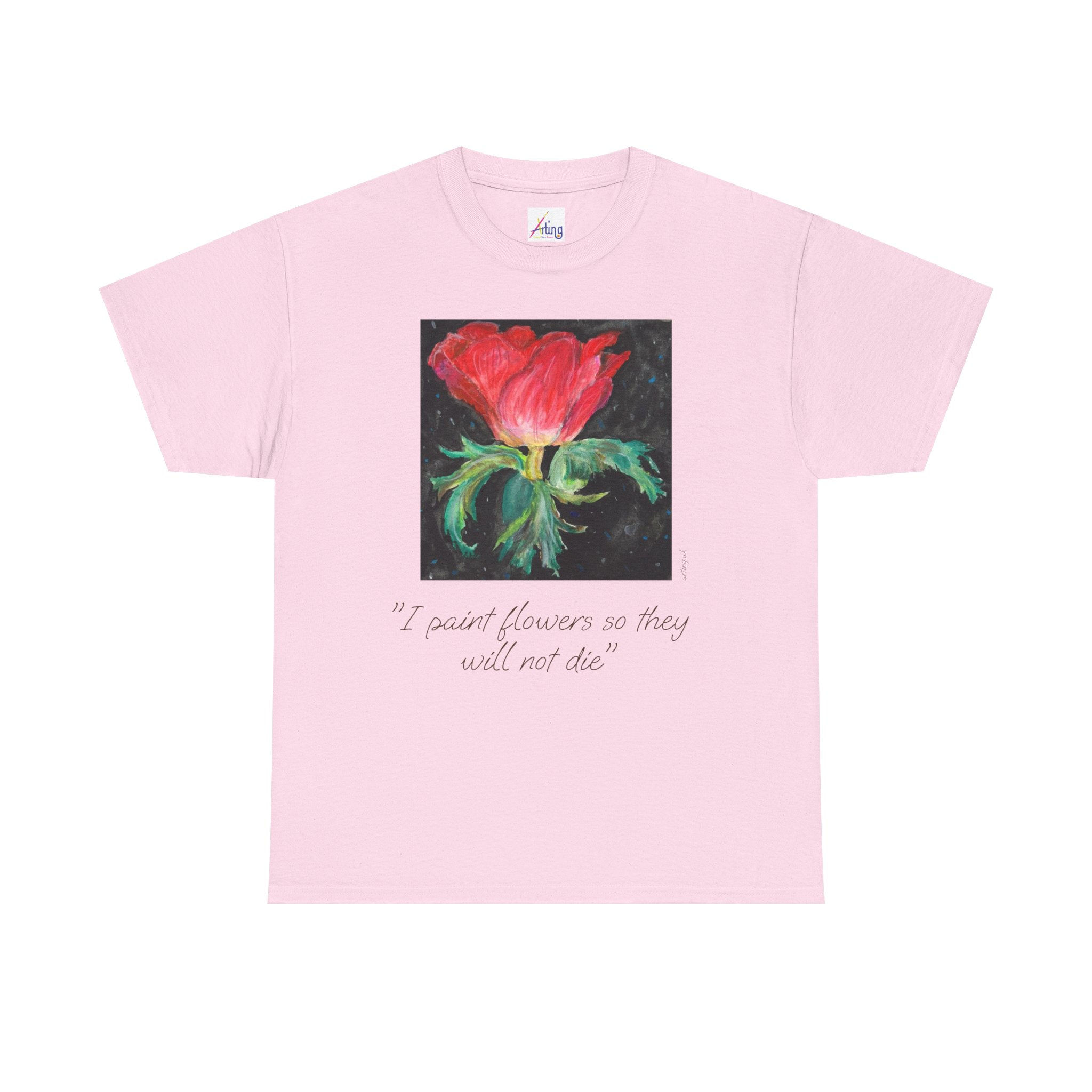 Kahlo Anemone Unisex Heavy Cotton Tee