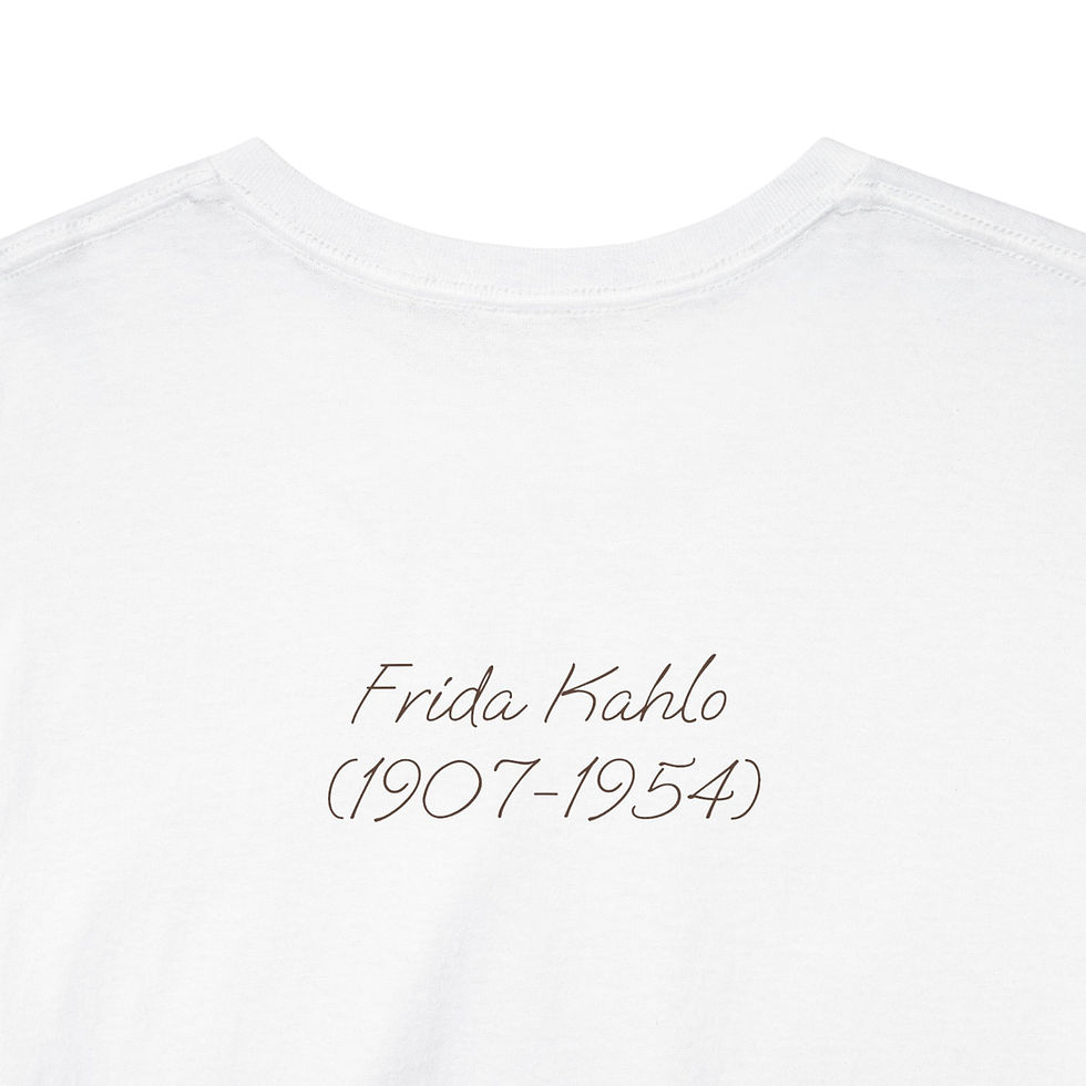 Thumbnail: Kahlo Anemone Unisex Heavy Cotton Tee