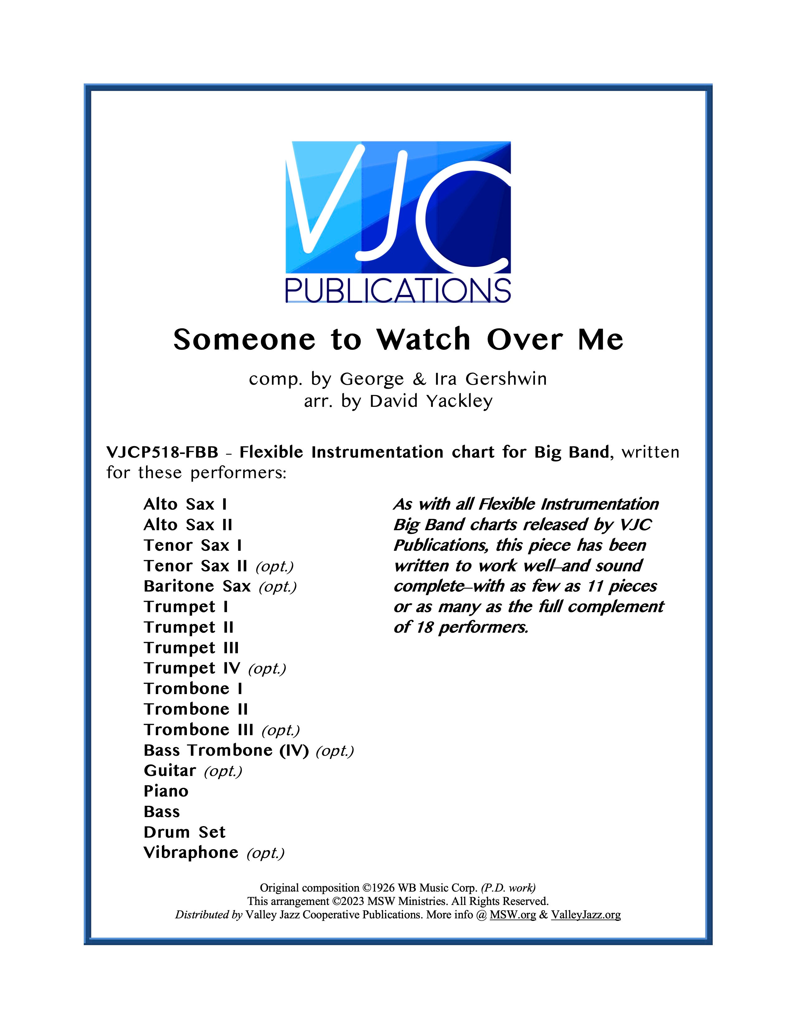 Someone to Watch Over Me