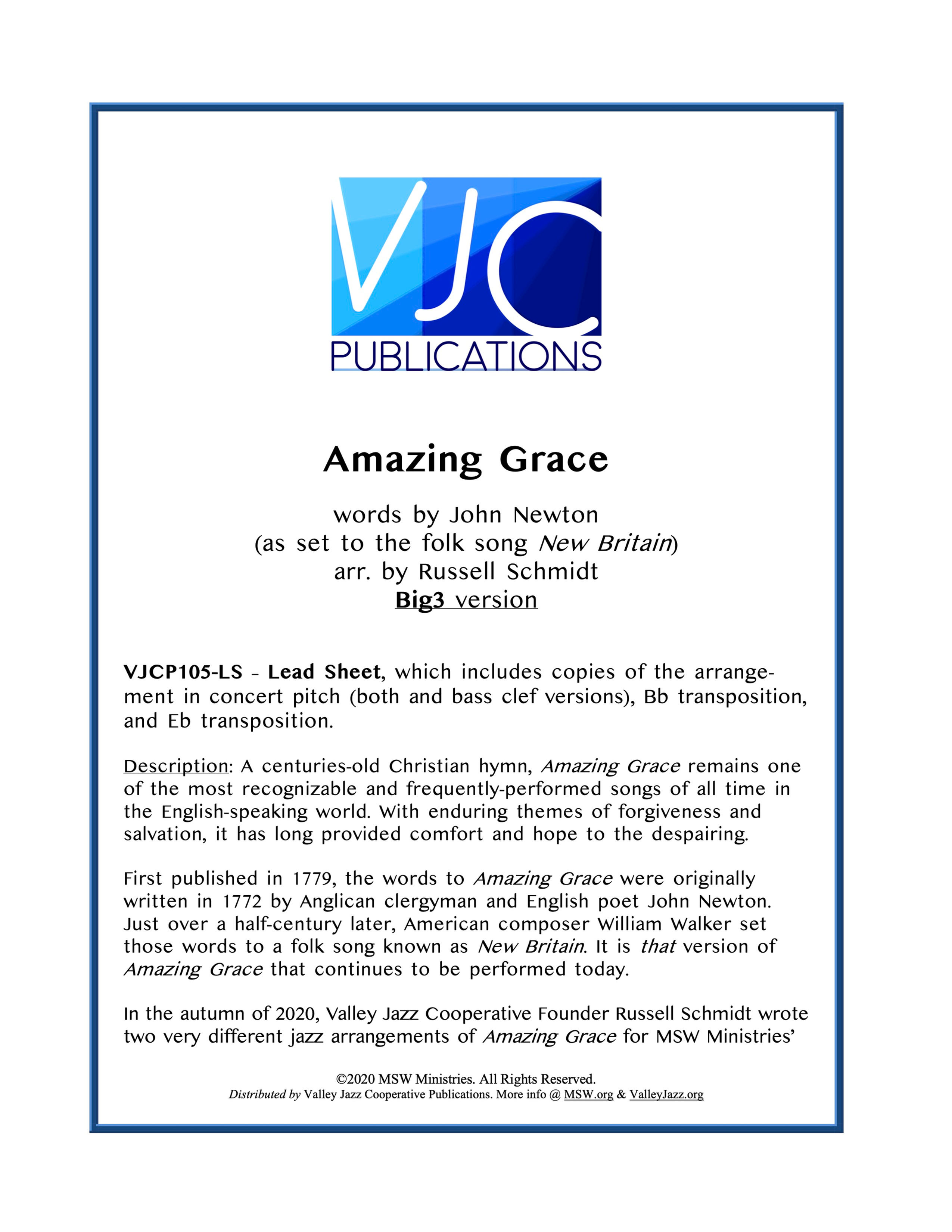 Amazing Grace (Big3 vers.)