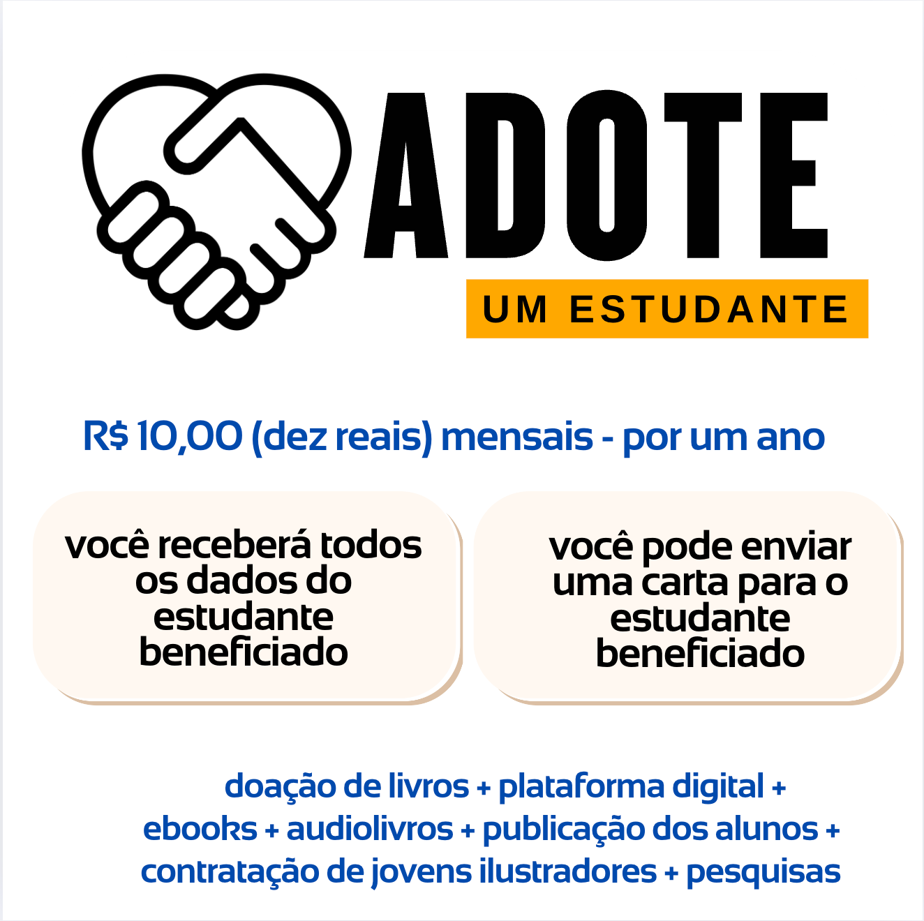 ADOTE UM ESTUDANTE