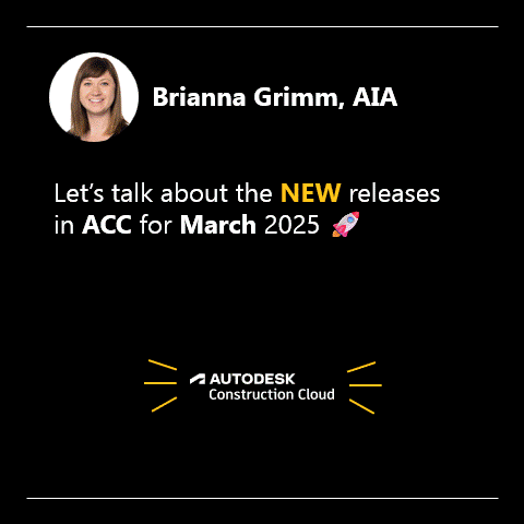 ACC March 25 Updates