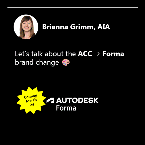 ACC to Forma Brand Change