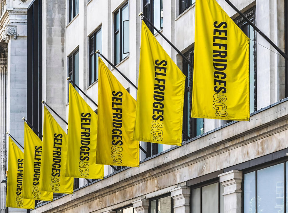 London's Custom Flag Signage