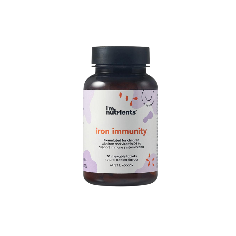 Im Nutrients Iron Immunity – Tropical Flavour