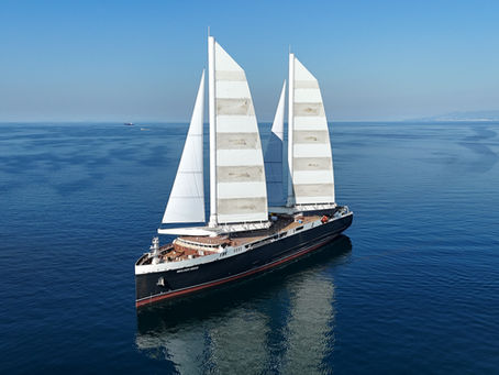 Onboard the world’s largest sailing cargo ship: is this the future of travel and transport?