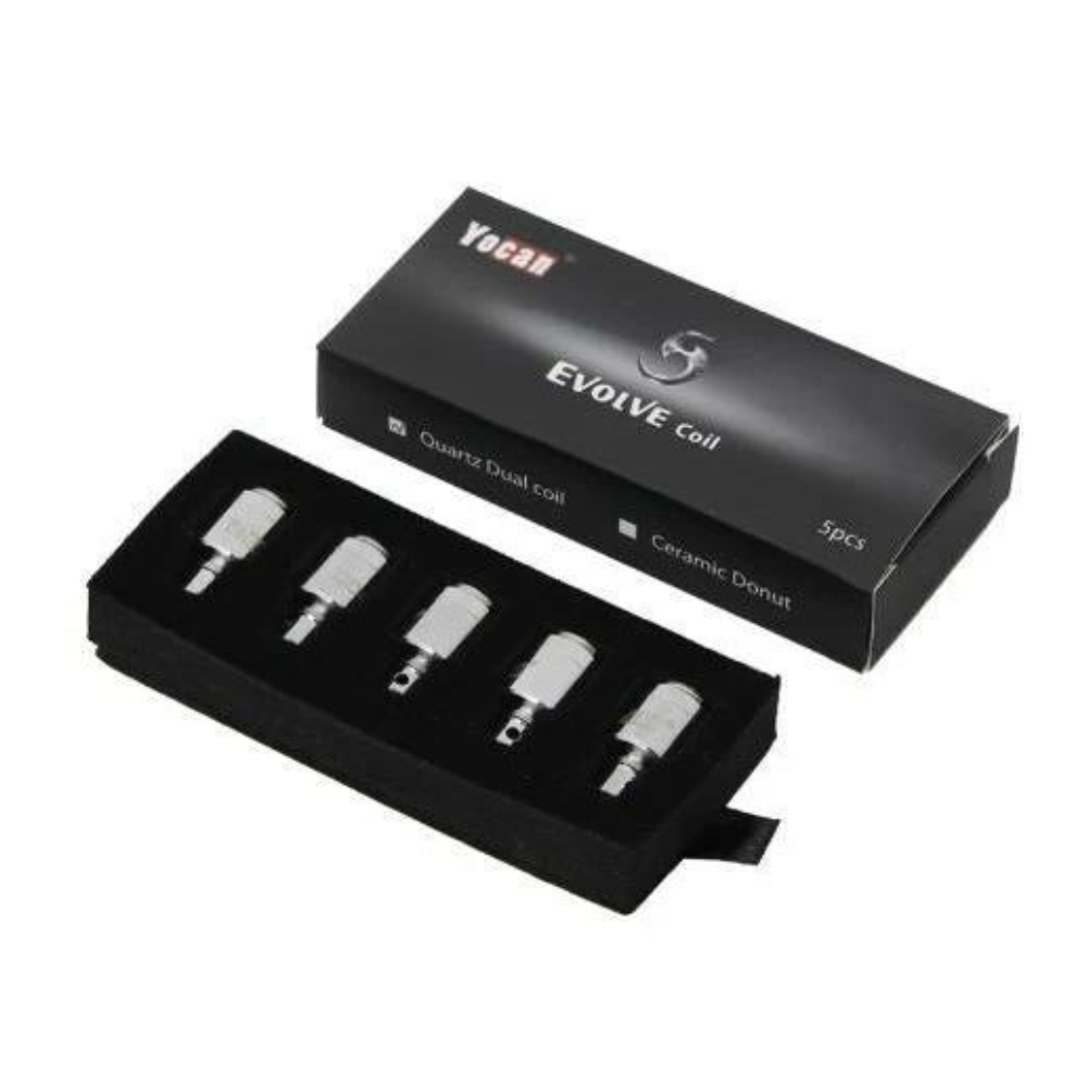 Yocan Evolve Quartz Dual Coil Pack - 5ct