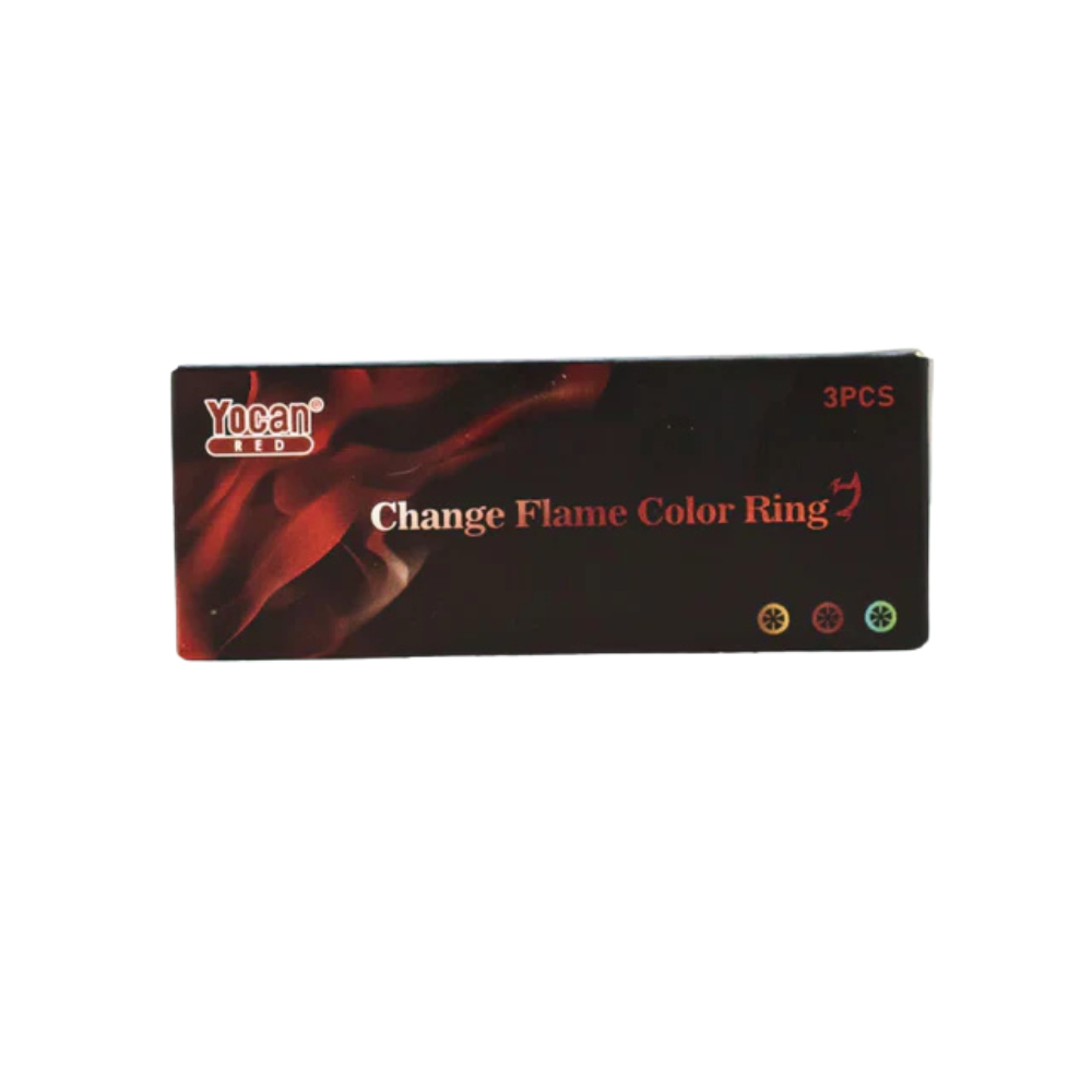 Yocan Red Colour Changing Flame Rings – view 2
